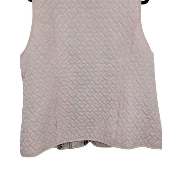 Chico's Vest Quilted Pastel Barbiecore Gorpcore Soft Girl Coquette Pink 3 - Picture 10 of 15